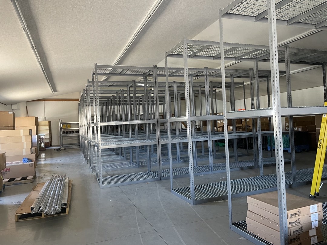 New warehouse of TCWS